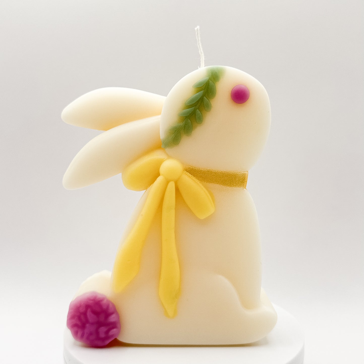 Vela Conejo XL Decorativa | Aroma a Peonías | Spring Glow 2026