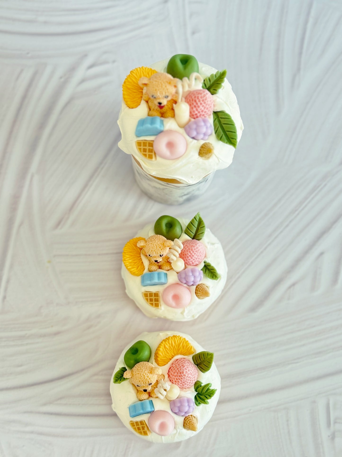 Vela Aromática "Cupcake primavera"