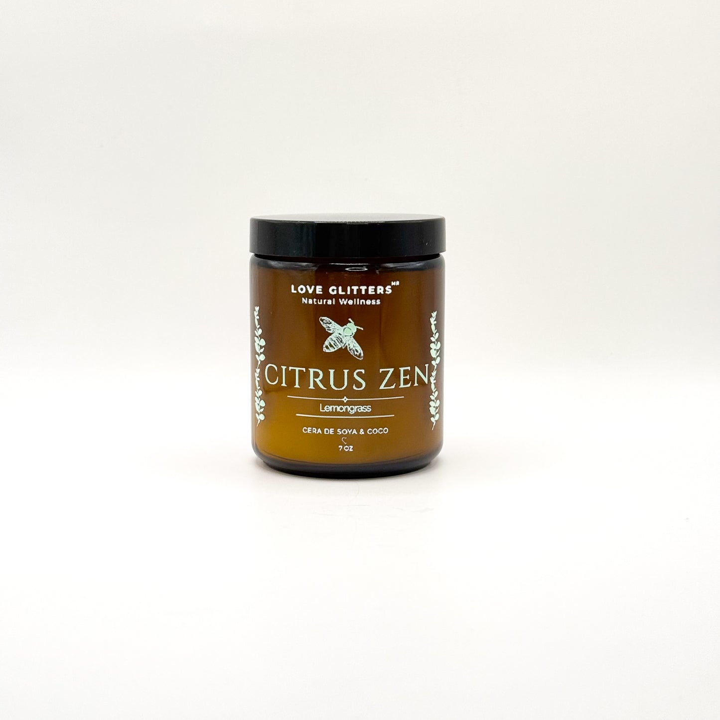 Vela Aromática Citrus Zen | Lemongrass | 7 oz