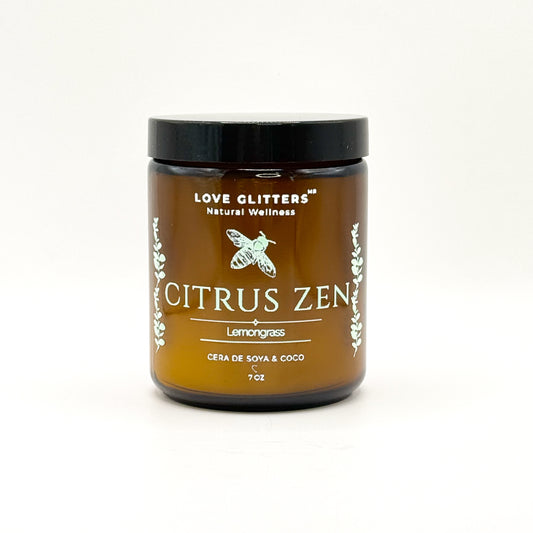 Vela Aromática Citrus Zen | Lemongrass | 7 oz