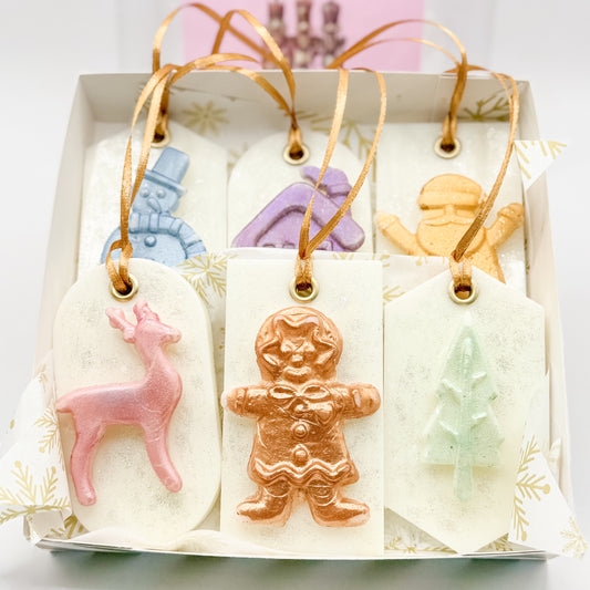 Christmas Wax Sachets (Cera Colgante Aromática)