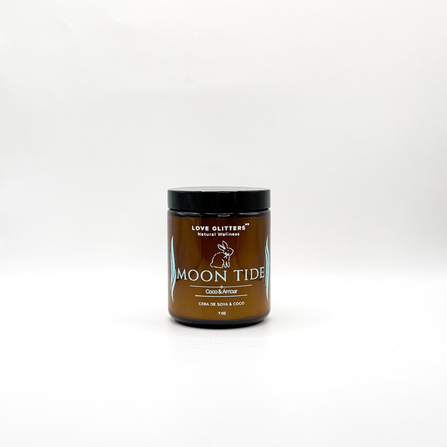 Vela Aromática Moon Tide | Coco & Ámbar | 7 oz